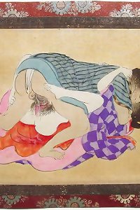 japanese Shunga Art 9 - Paintings on Silk